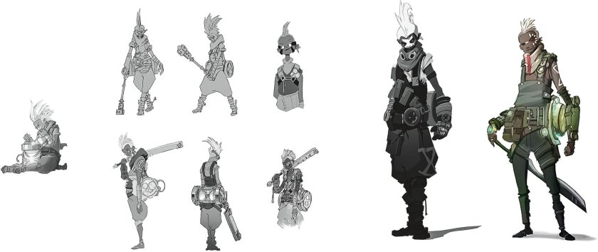 Лига легенд концепт арт