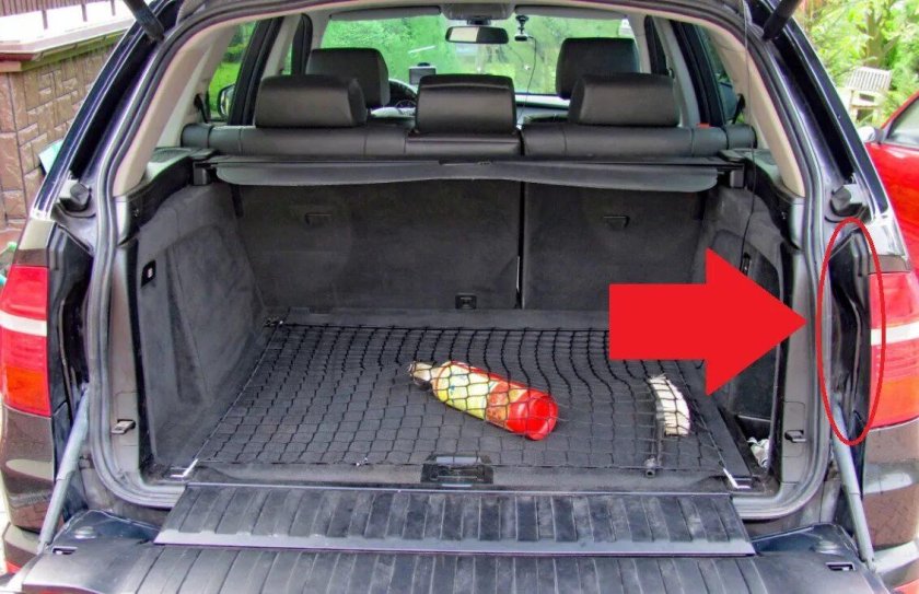 БМВ х5 багажник