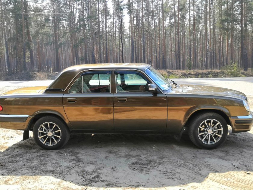 ГАЗ 31105 тигровый глаз