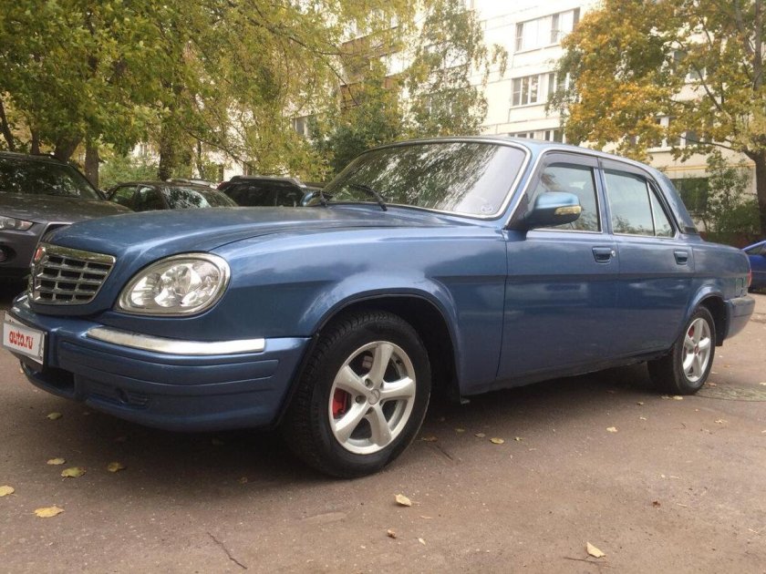 Волга 31105 синяя