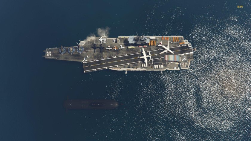 Авианосец ГТА 5