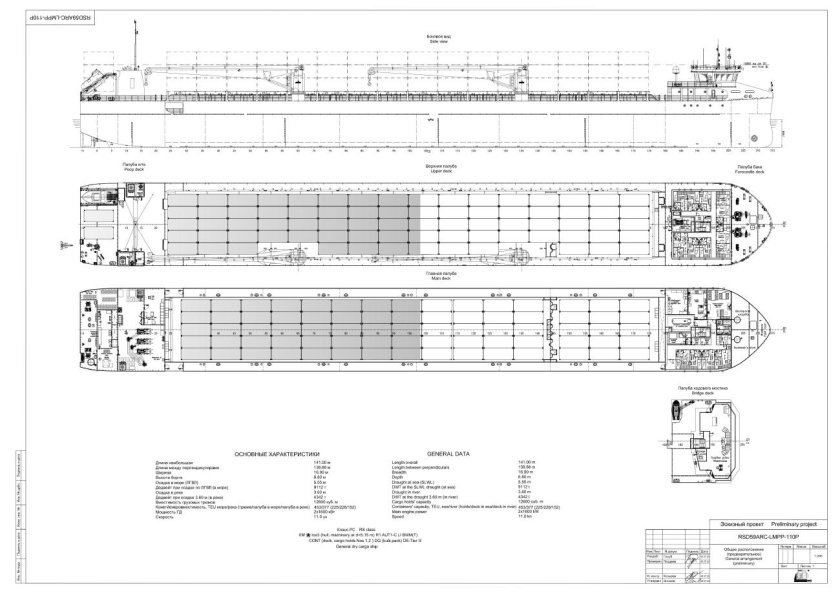 Судно проекта RSD-081