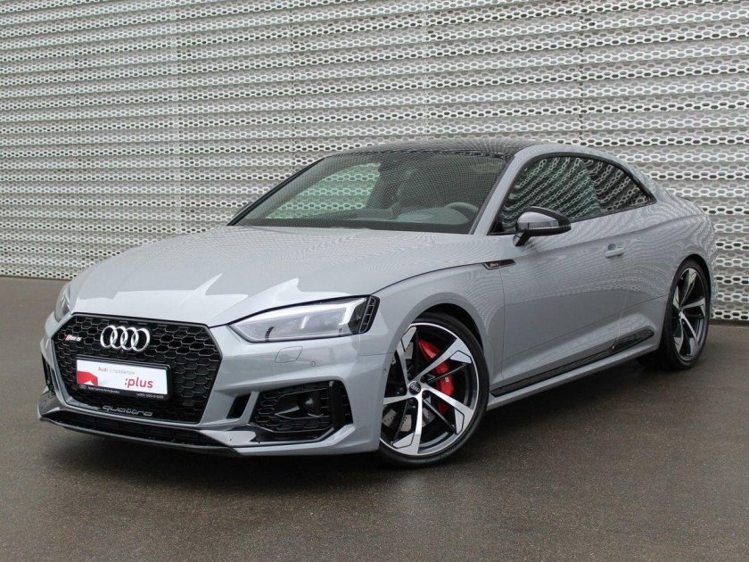 Audi rs5 coupe серая