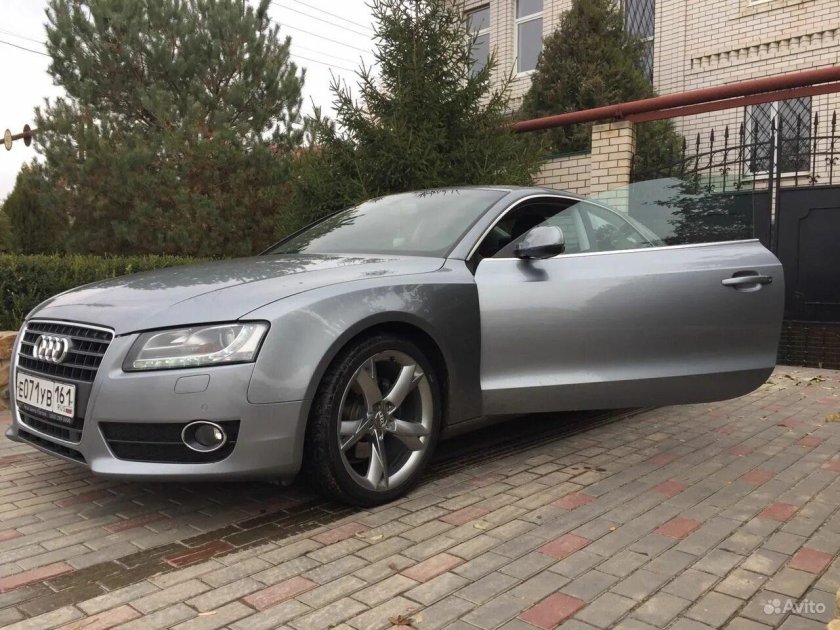 Ауди а5 серая