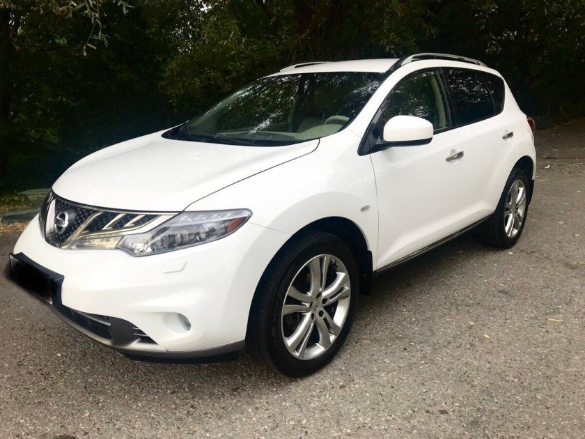 Ниссан Мурано 2015 белая
