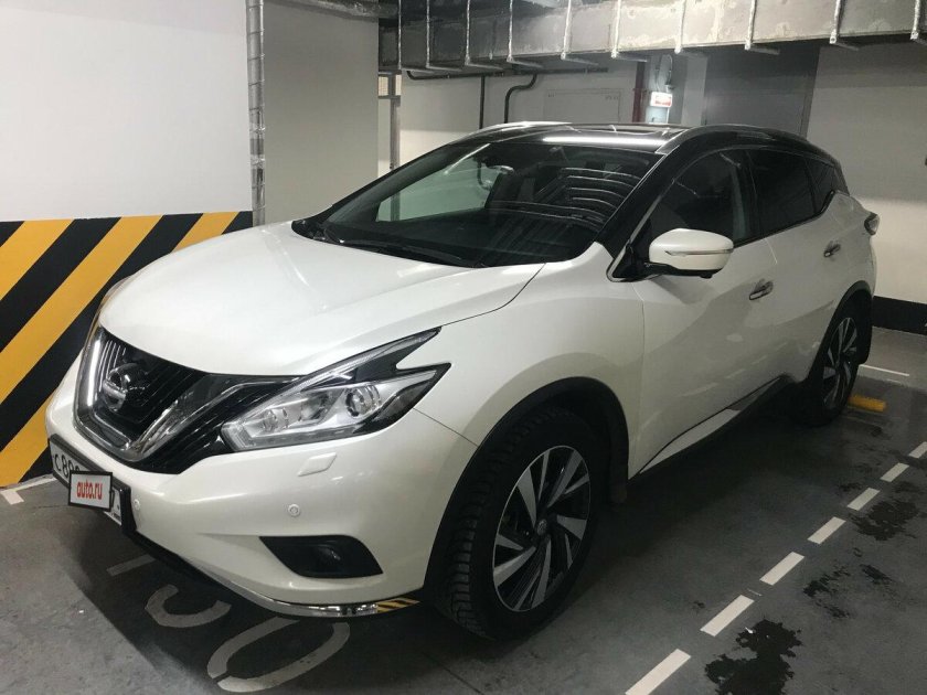 Ниссан Мурано 2017 белый