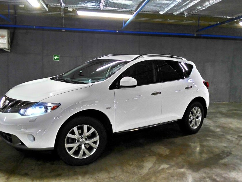 Ниссан Мурано z51 белый