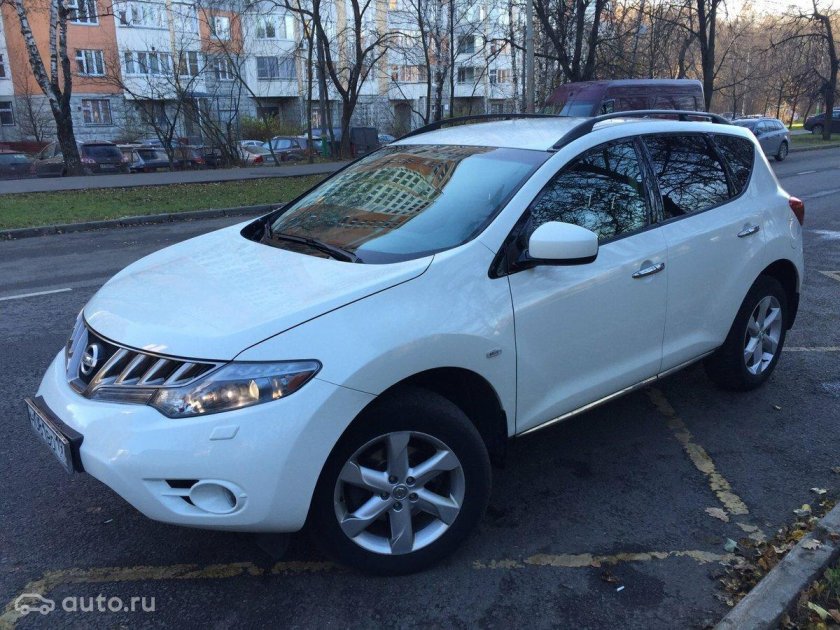 Ниссан Мурано 2010 белый
