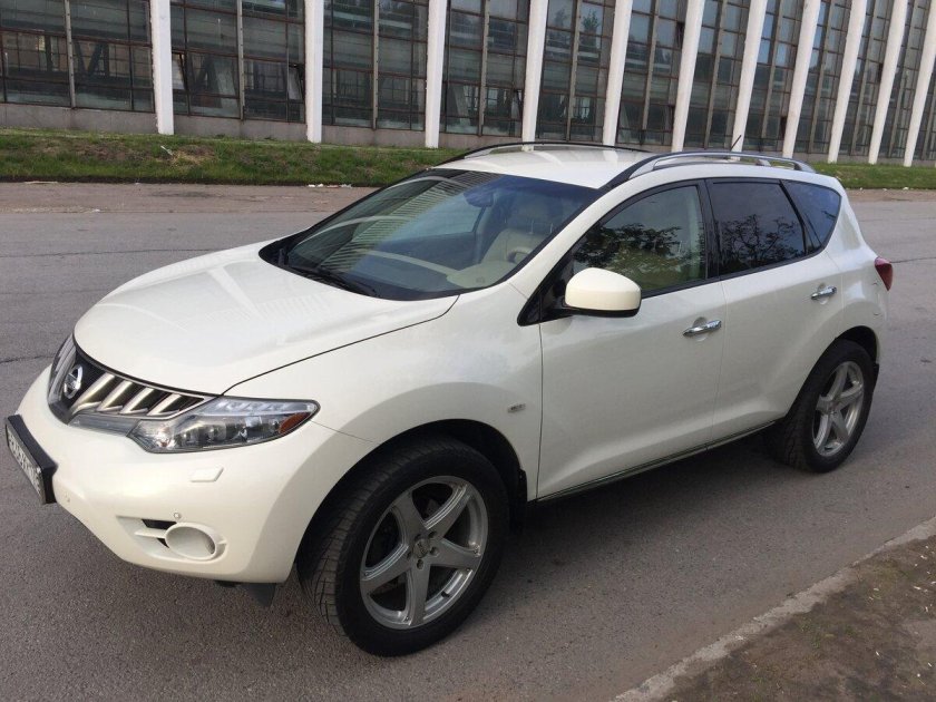 Ниссан Мурано z51 белый