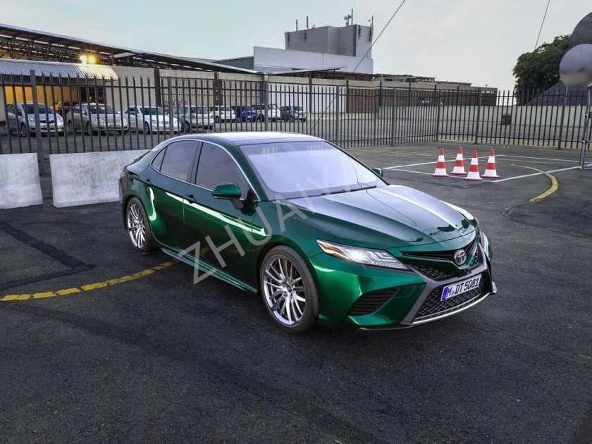 Тойота Камри 70 Сивет зелоный