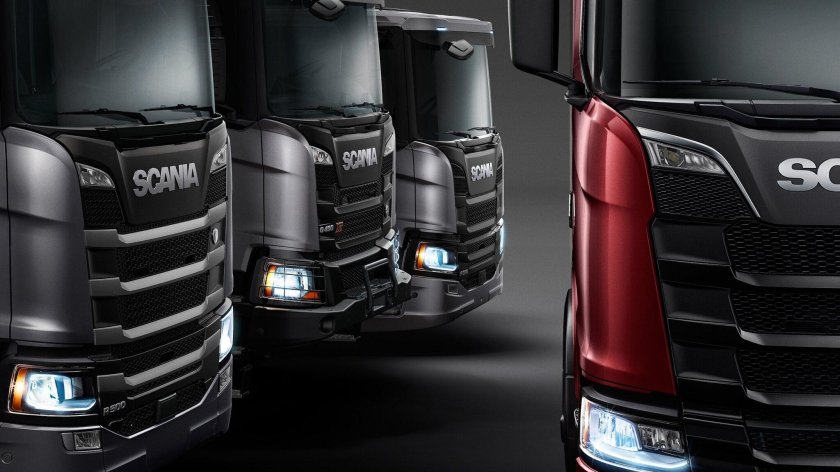 Скания Модельный ряд 2021