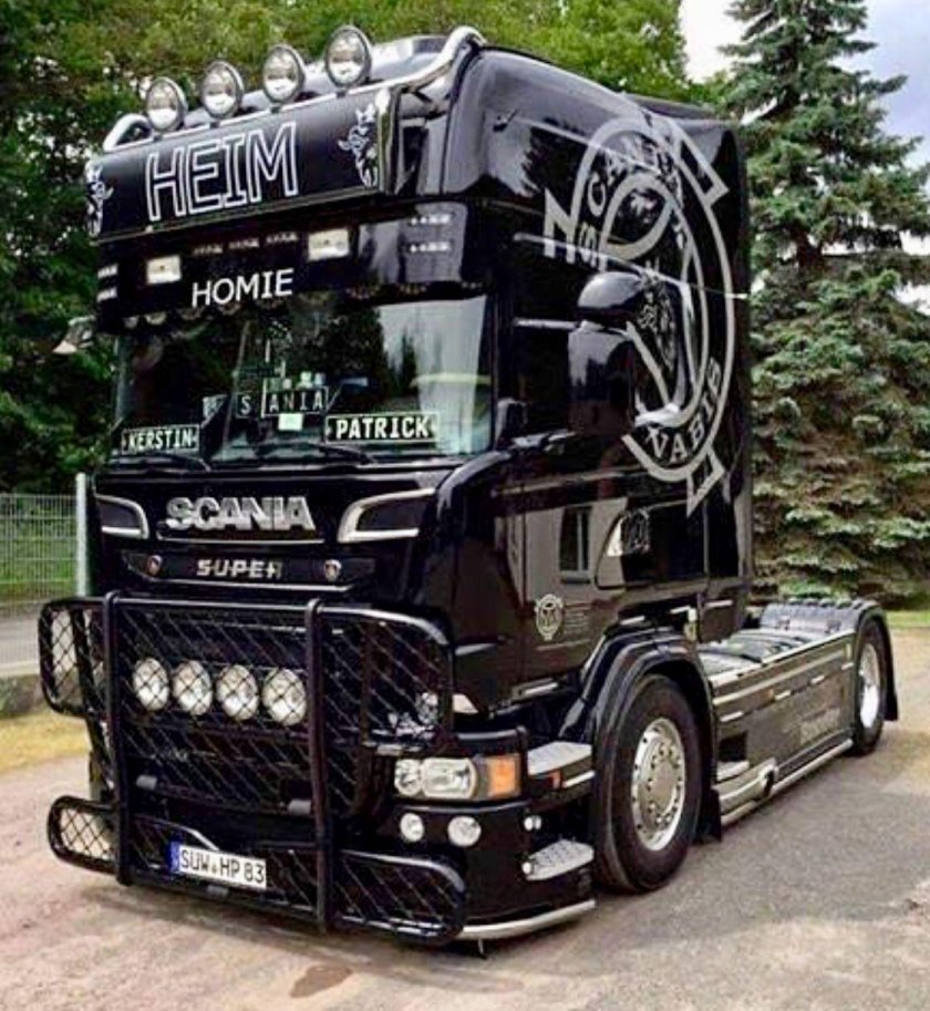 Грузовик Скания тюнингованный