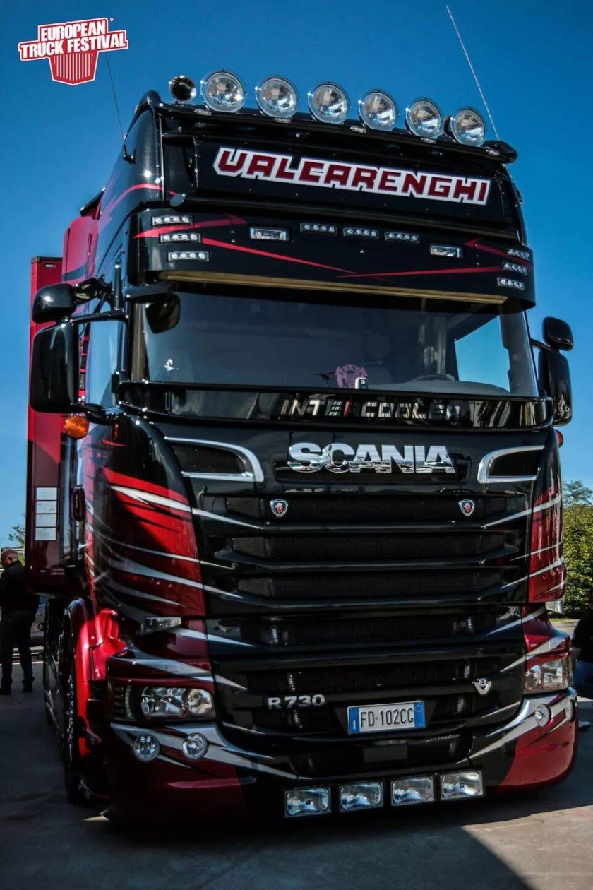 Фуры Скания тюнинговые