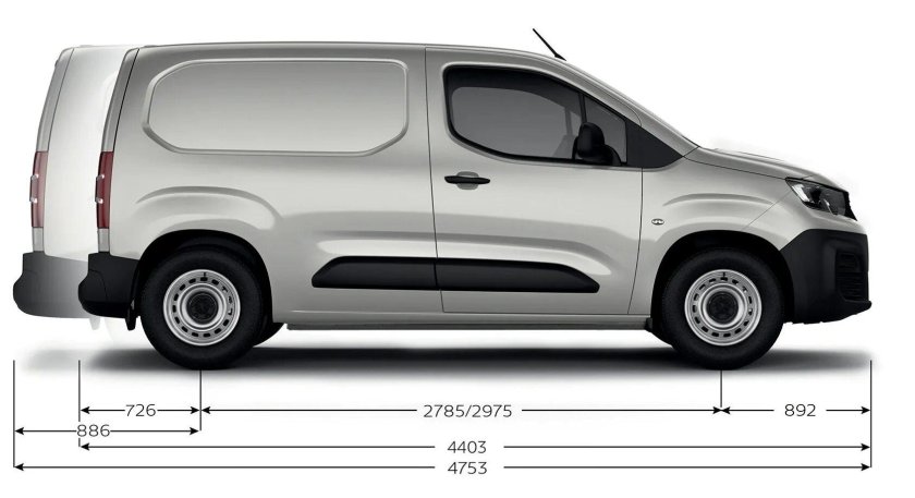 Ситроен Берлинго габариты кузова