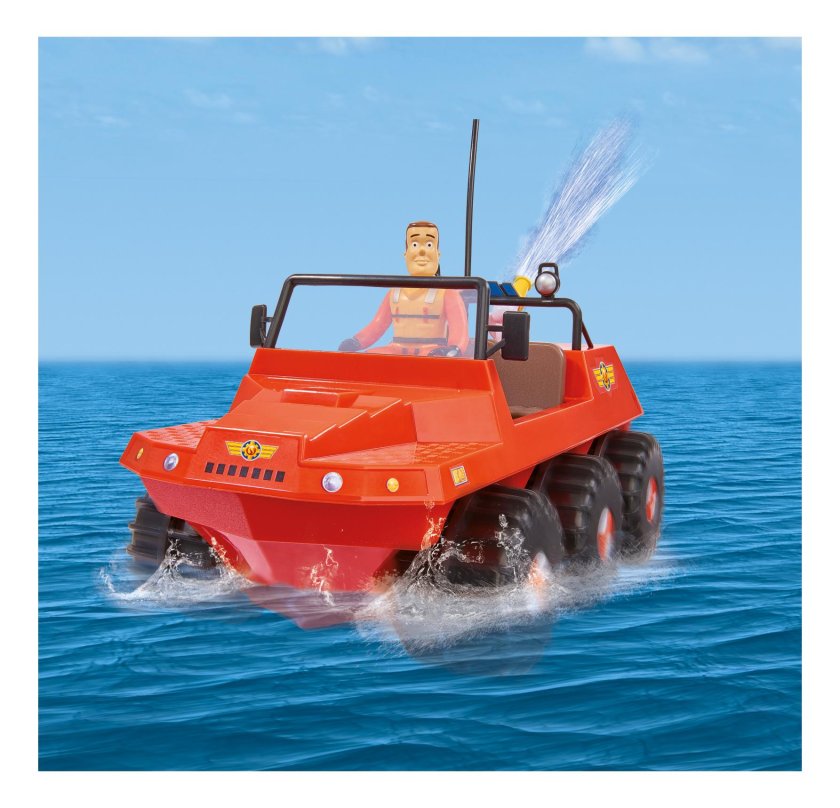 Пожарник с вездеходом
