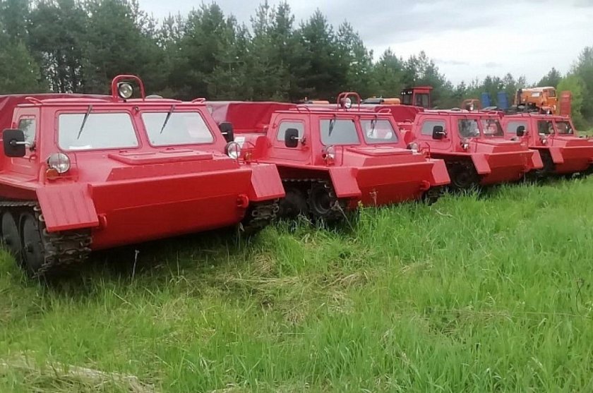Пожарные вездеходы маленькие