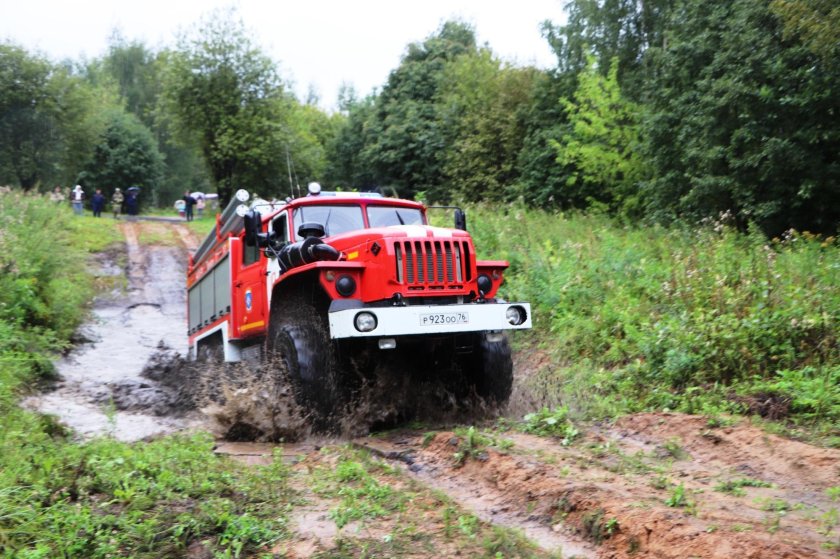 Противопожарный вездеход