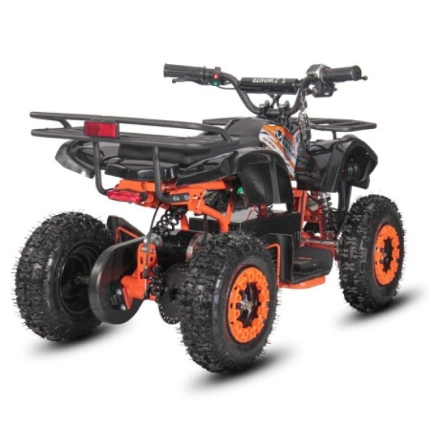 Детский электроквадроцикл White Siberia sneg Mini 1000w 36v 12ah красный