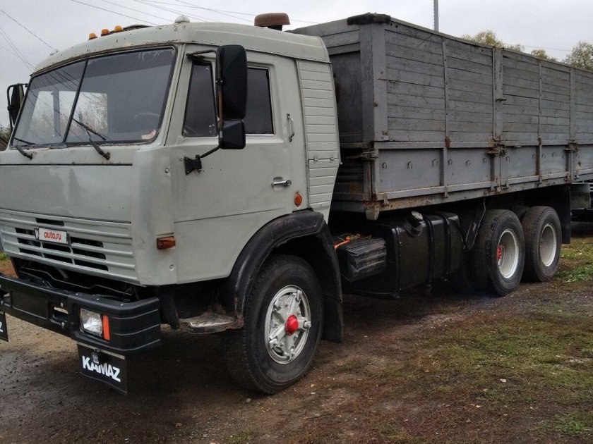 Камаз 53212 зерновоз с прицепом