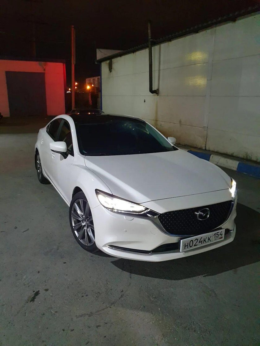 Мазда 6 2022 белая