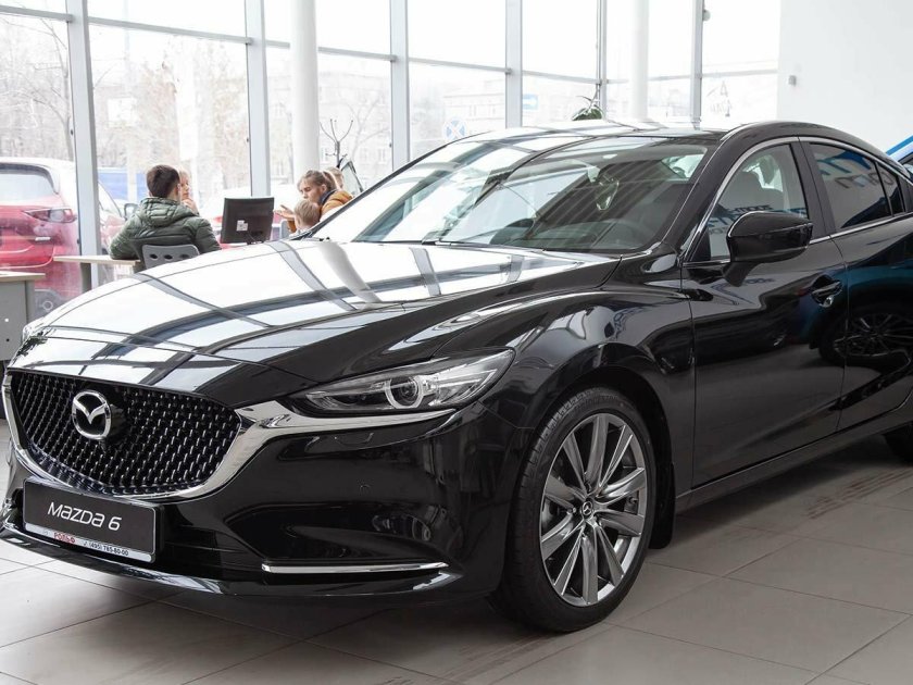 Мазда 6 2020 черная