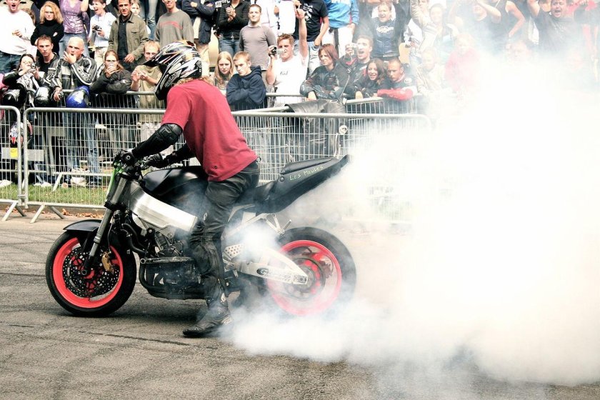 Мотарды бернаут