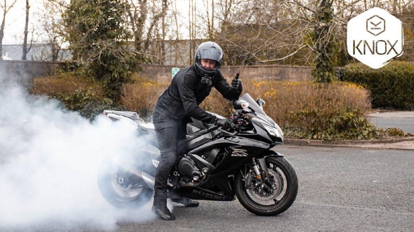 Бернаут на мото