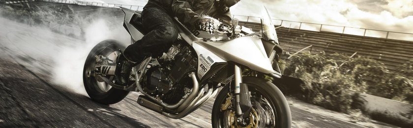 Бернаут на мото