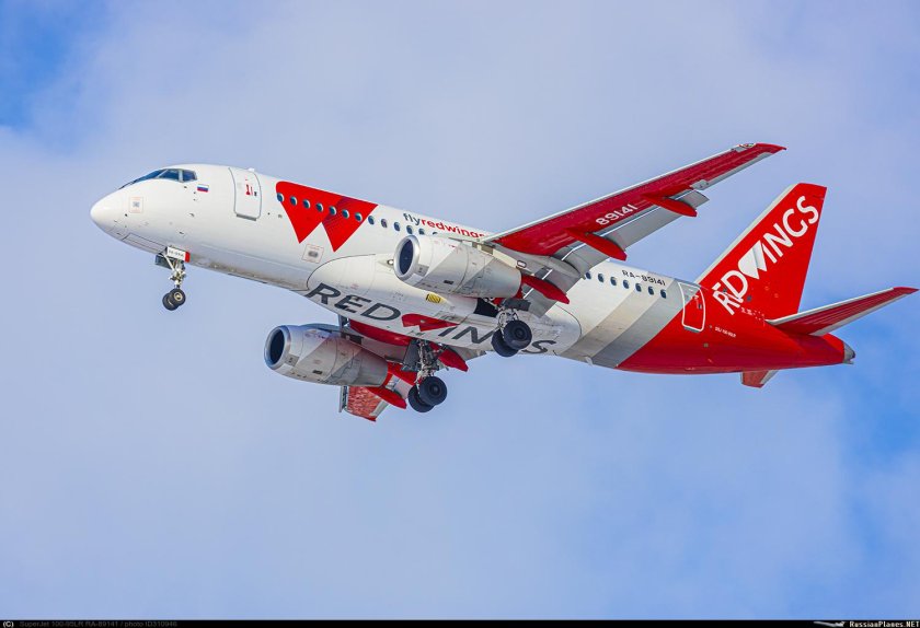 Сухой Суперджет 100-95 ред Вингс