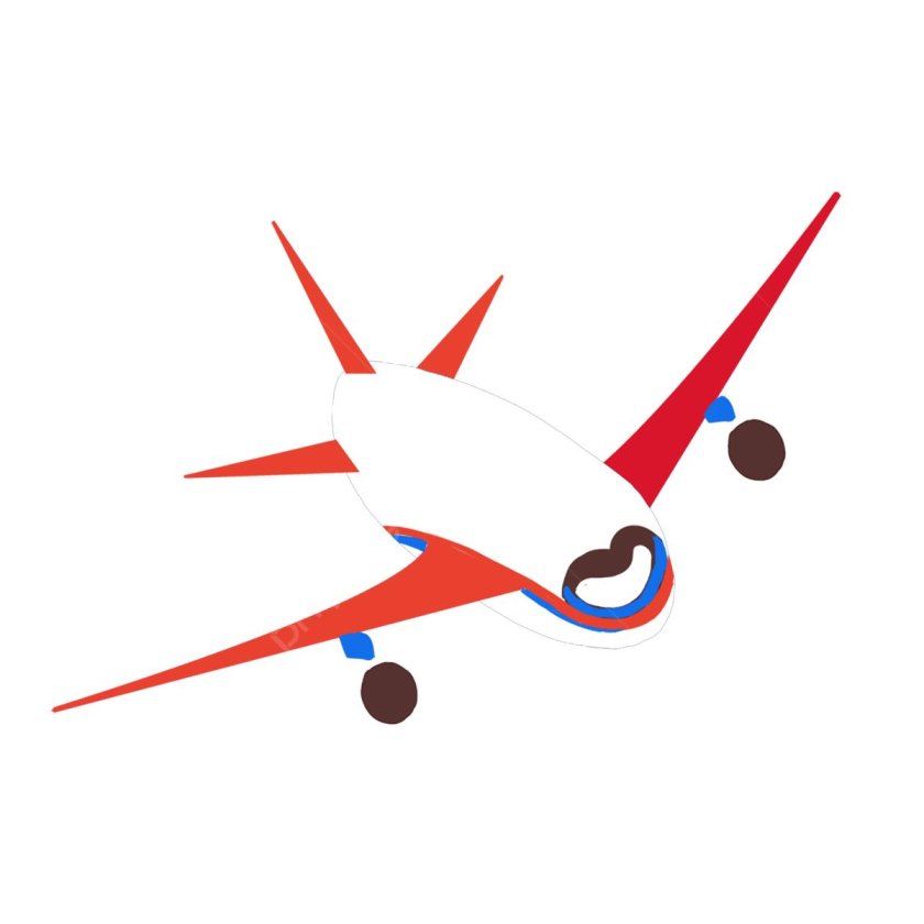 Красный самолет