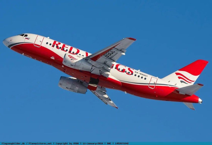 Суперджет 100 ред Вингс