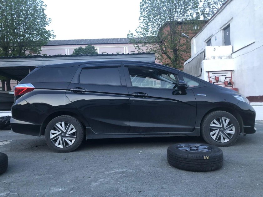 Хонда шаттл размер колес