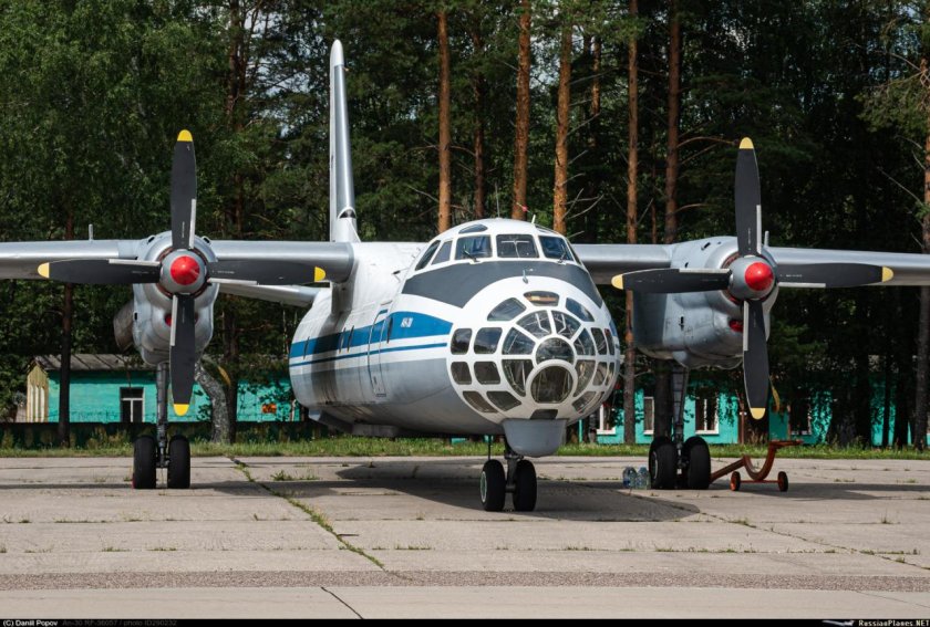 АН-30 открытое небо