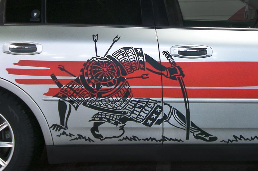 Японский винил самурай