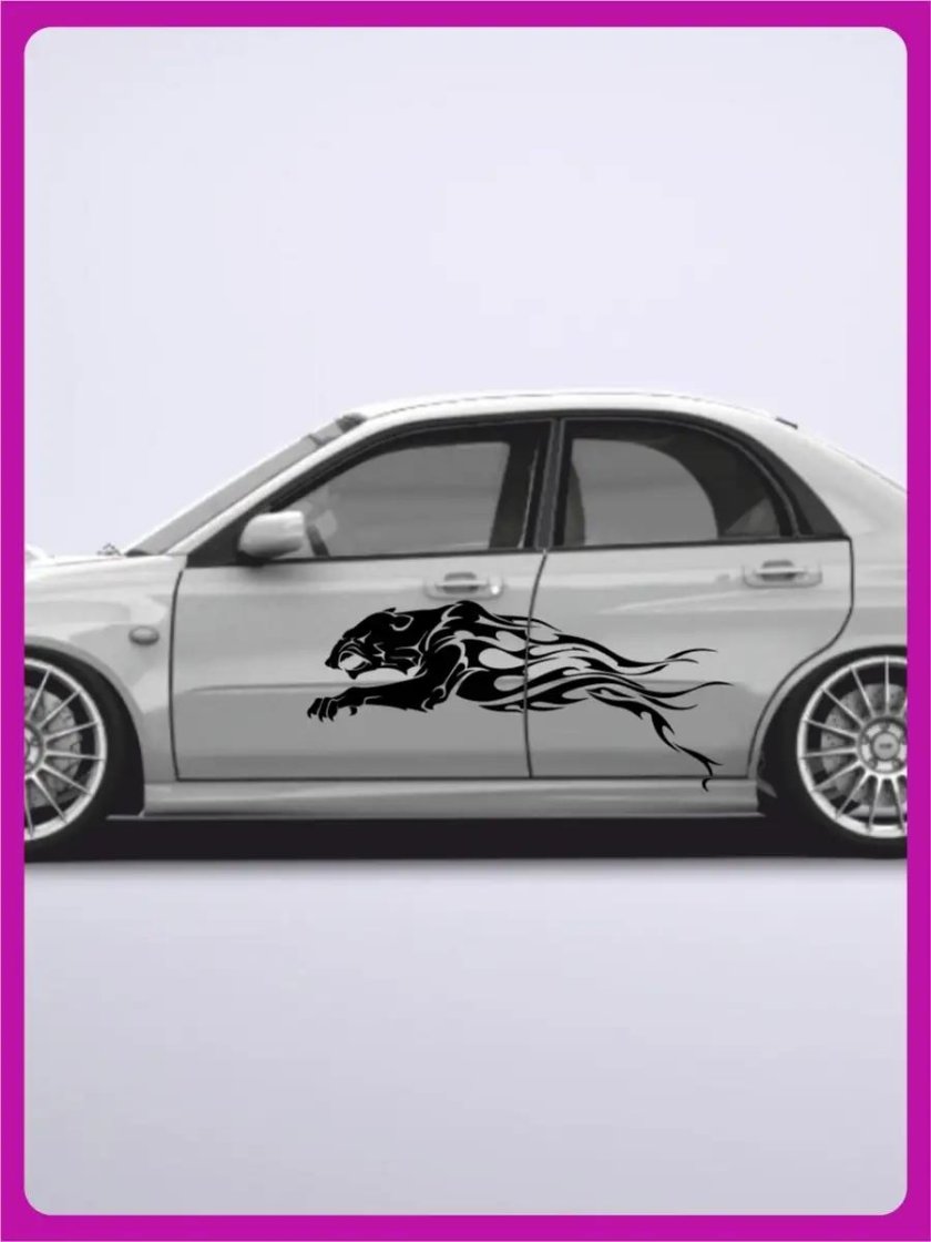 Виниловые наклейки на авто