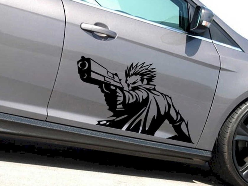 Наклейки на авто