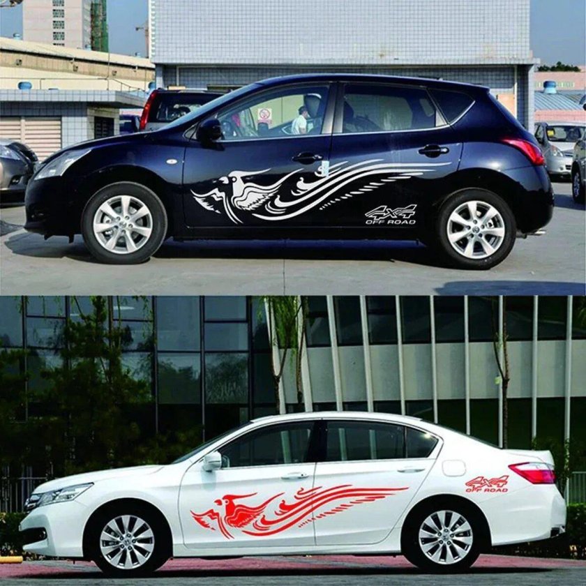 Виниловые наклейки на авто