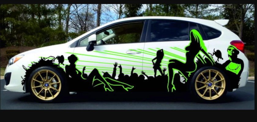 Винилы на авто