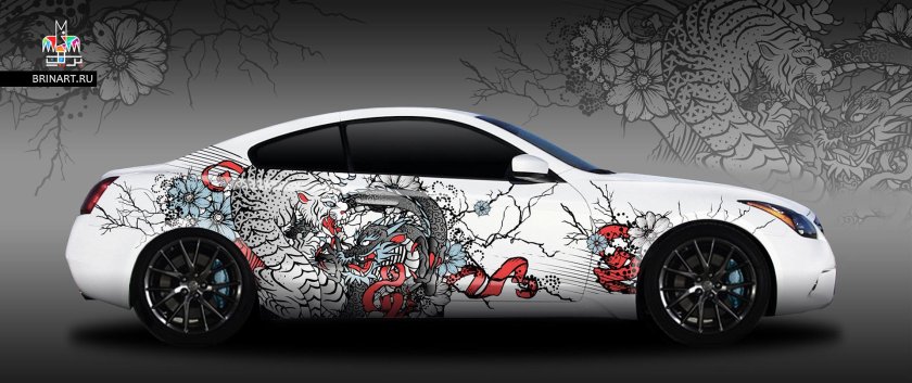 Винил на Инфинити g37