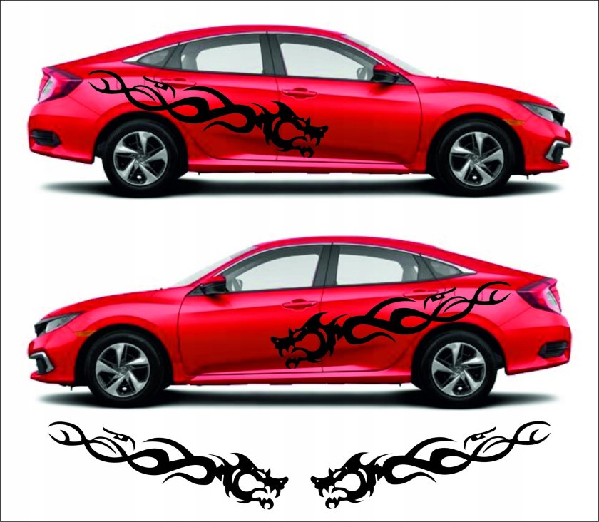 Наклейки на авто