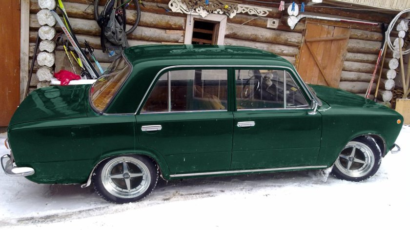 ВАЗ 2101 зеленая