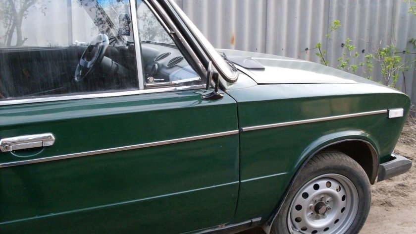 ВАЗ 2106 зеленый сад 307