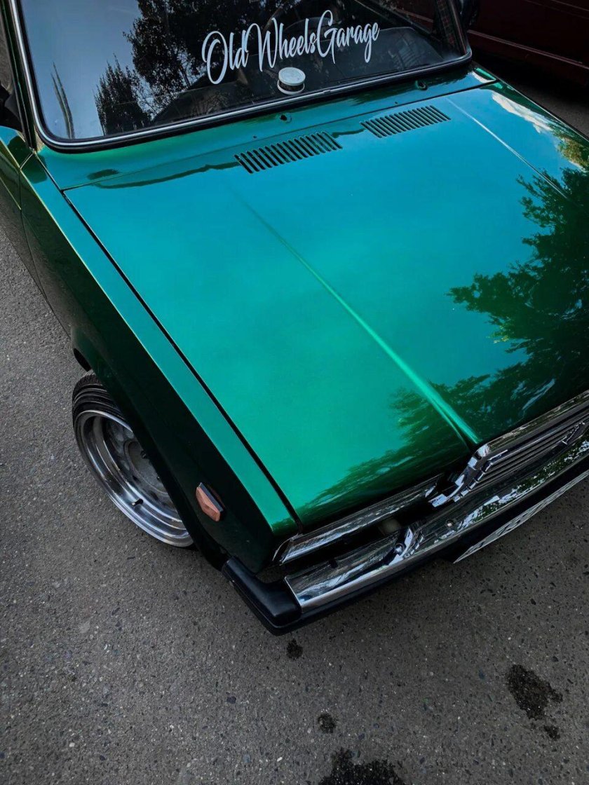 ВАЗ 2107 зеленая