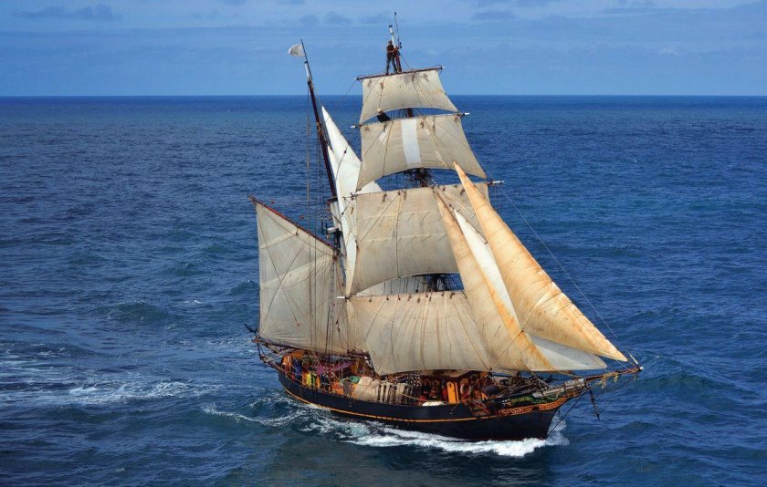 Бригантина это парусное судно