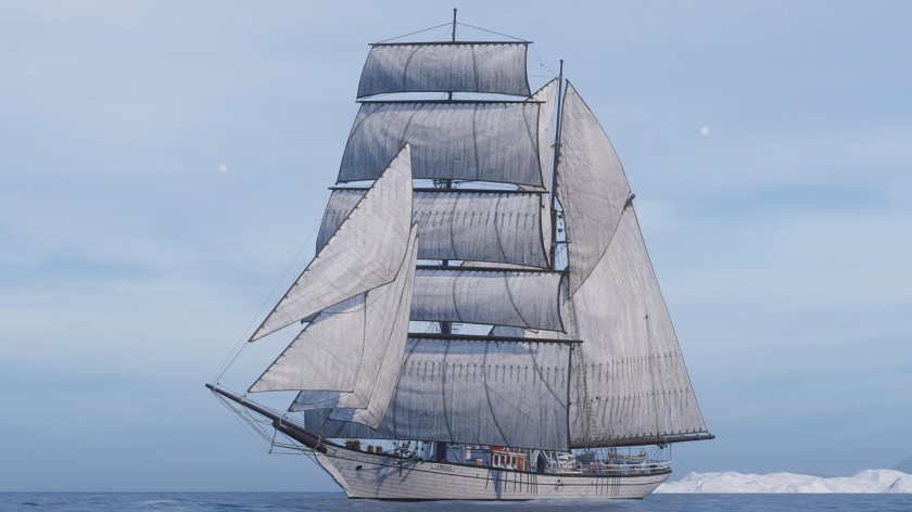 Двухмачтовая Бригантина