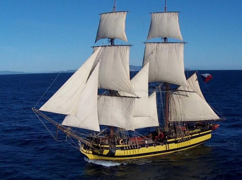 Бриг корабль 17 века