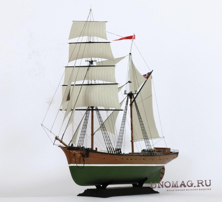 "Zvezda" 9011 модель сборная Бригантина 9011 1/100