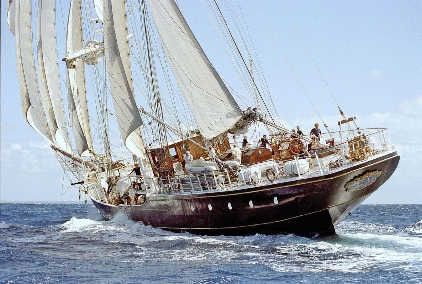 Бригантина Двухмачтовая корабль