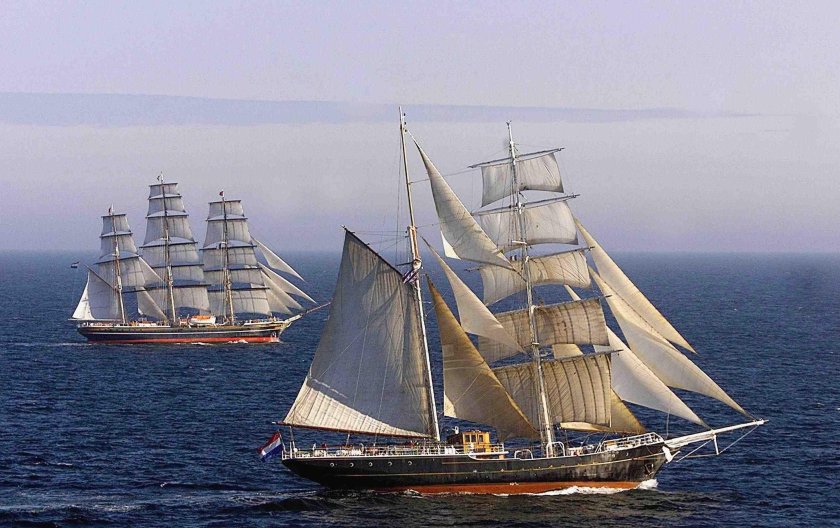 Шхуна Бригантина Бриг