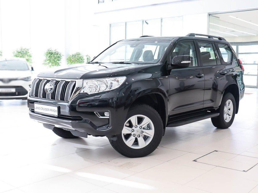 Тойота ленд крузер прадо 2021 черный